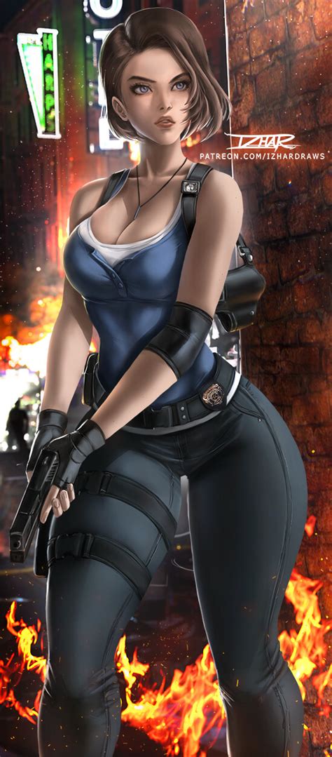 Resident evil jill valentine 3d hentai animated